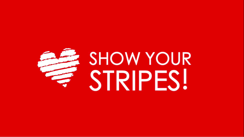 Show your stripes logo